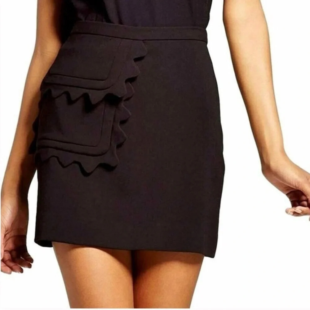 Victoria Beckham for Target Black Mini Skirt